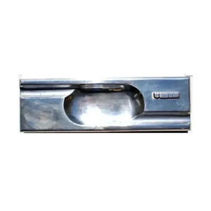 Vtg Custom Univision Television Broadcasting Large Silver Metal Cigar Ashtray